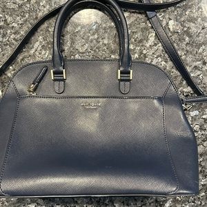 Kate Spade Leather Navy Handbag